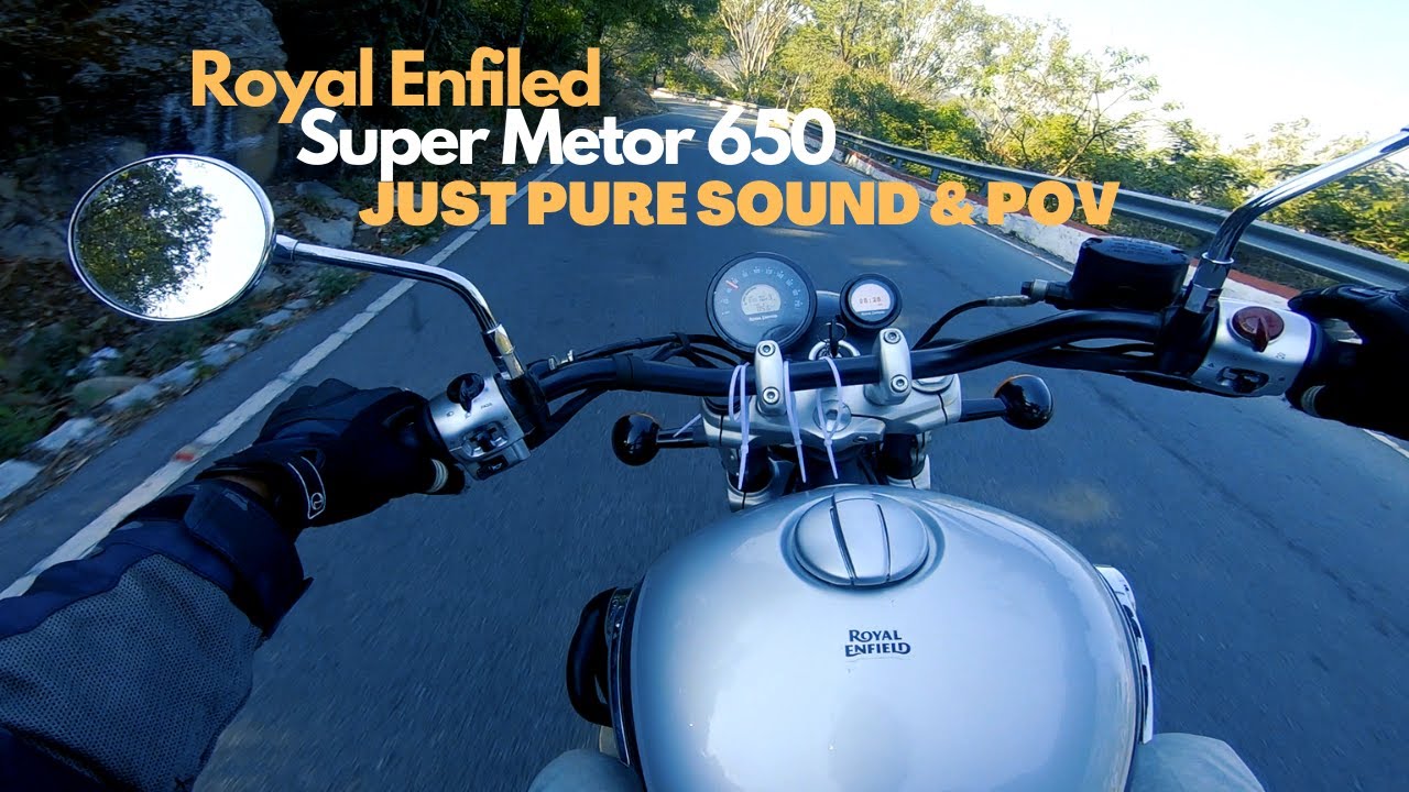 Super Metor 650 Pure Sound+POV | Nandhi Hills Ride! |