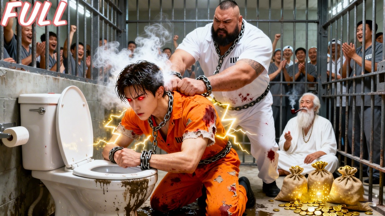 💥मज़दूर का अपमान, जबरन पेशाब पिलाया—शक्ति जागी—युद्ध देव बनकर पूरी जेल में कत्लेआम!