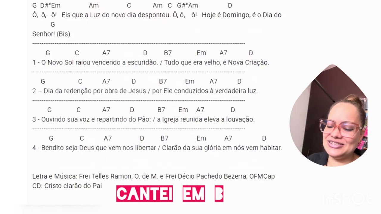 A luz do novo dia despontou (Ô, ô, ô! Eis que a Luz do novo dia despontou)