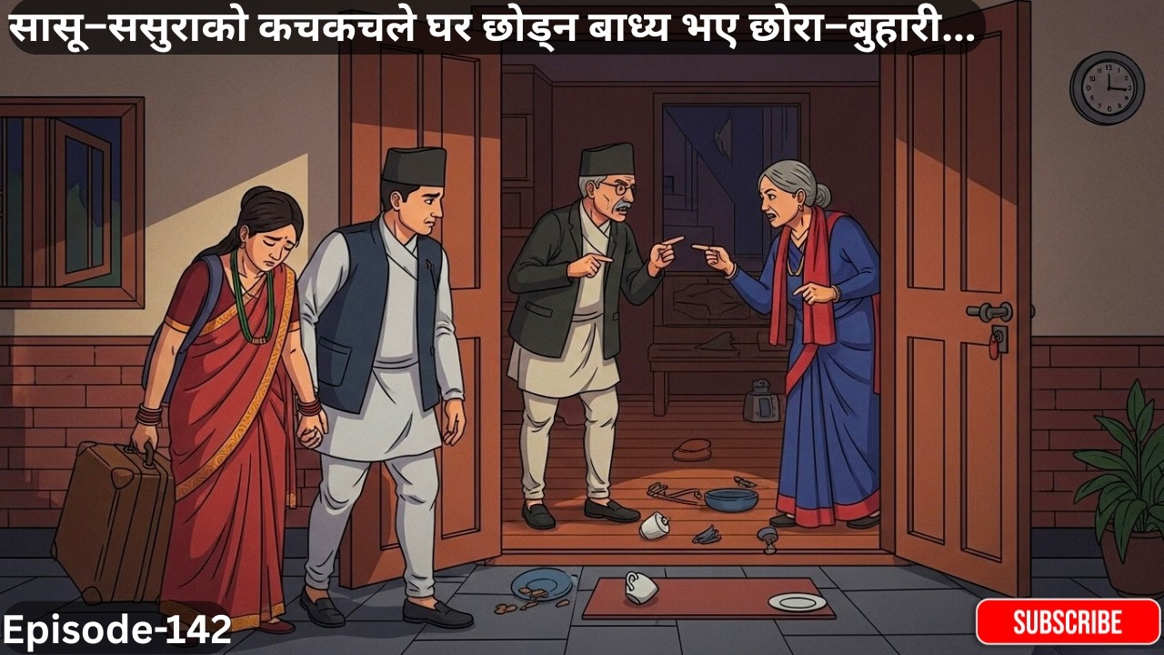 सासू–ससुराको कचकचले घर छोड्न बाध्य भए छोरा–बुहारी... Episode-142 #sasubuhari #sasusasura #folktales