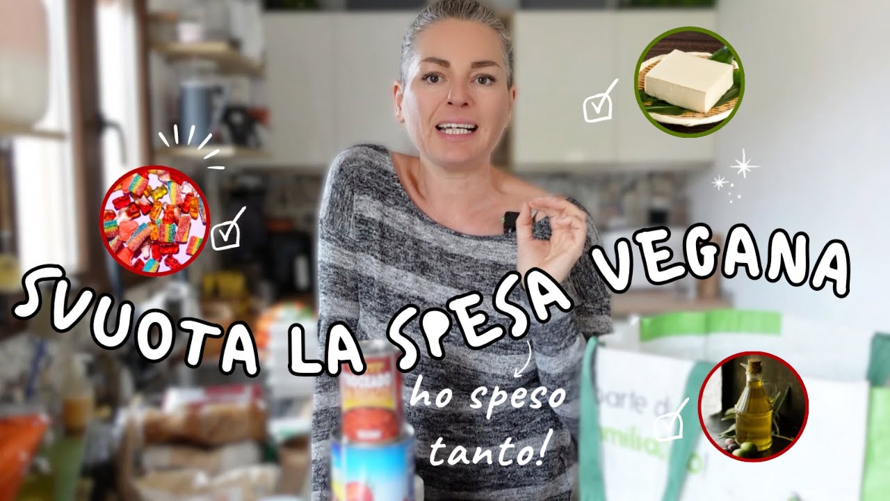 SPESA VEGANA GIGANTE: Restock di Dispensa + Cosa compro per un&rsquo;alimentazione sana e bilanciata 🌱💰