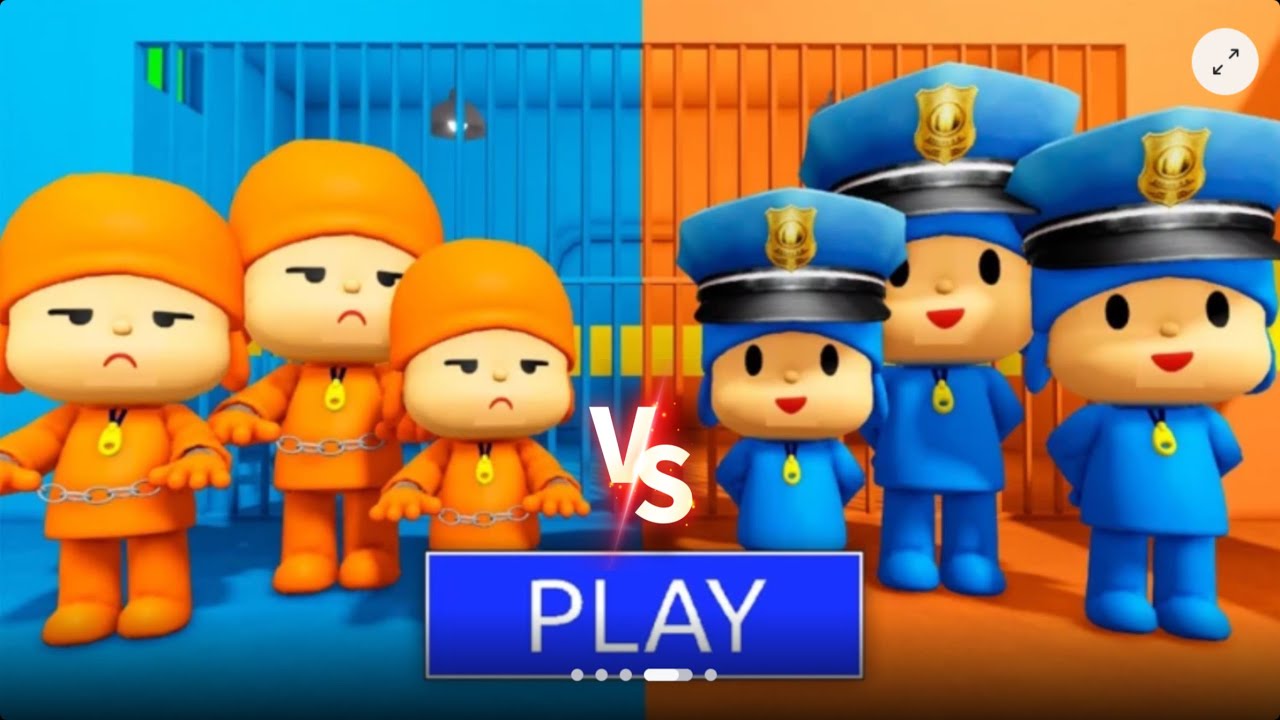 POCOYO TOYS FAMILY! NEW SCARY OBBY #Roblox 