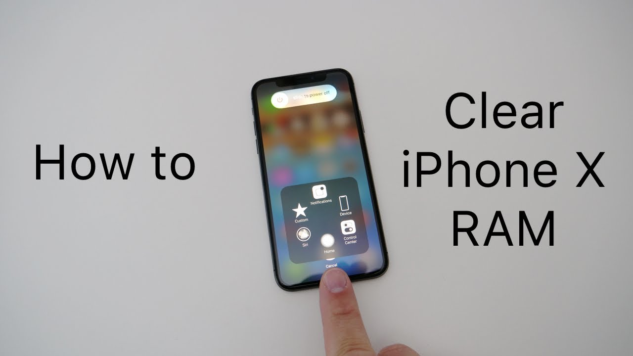 How To Clear iPhone X RAM Memory