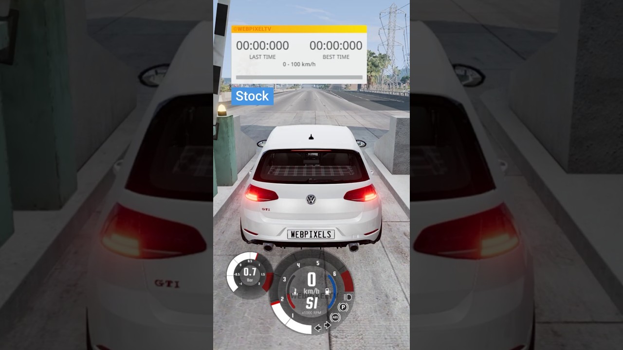 Volkswagen Golf 7 GTI 0-100 Acceleration | #golf7gti #volkswagen #vwgolf