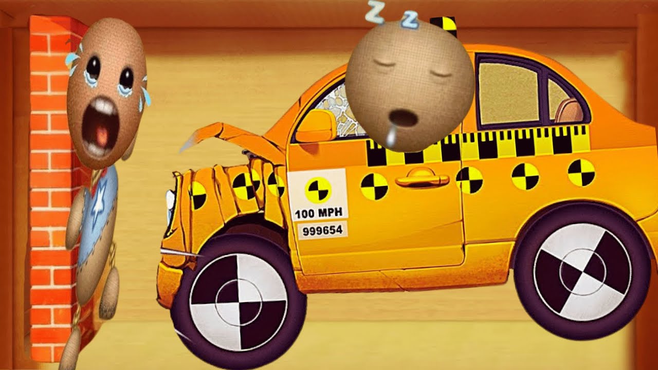 The Buddy Sleep in Crash Test | Kick The Buddy