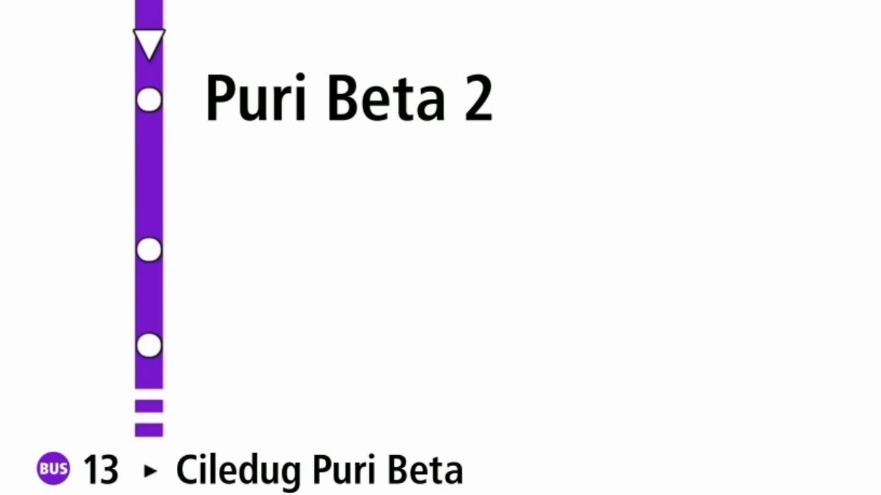 [Transjakarta] Announcement corridor 13 | Suara pemberhentian Koridor 13