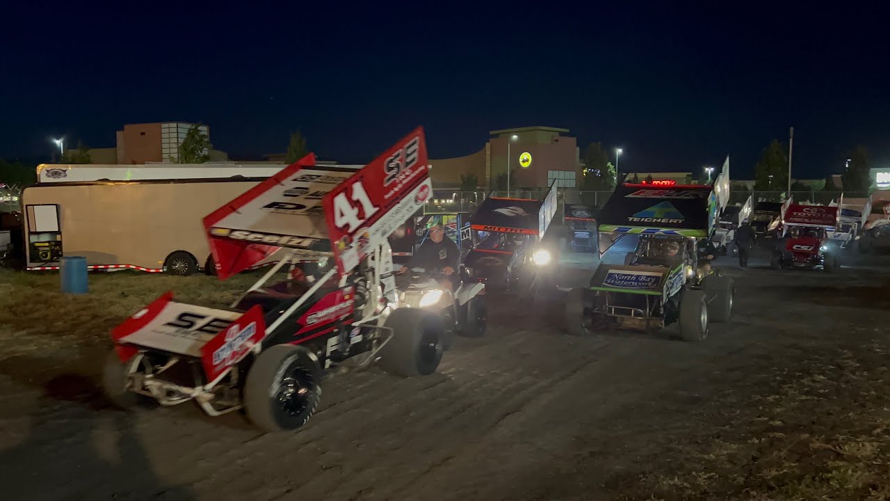 Full A Main NARC Fujitsu General Sprint Car Series At Petaluma Speedway May 21, 2022 Three For Three