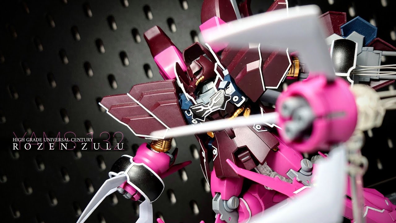 HGUC Rozen Zulu - BUILD & REVIEW - Gundam Unicorn plastic model kit