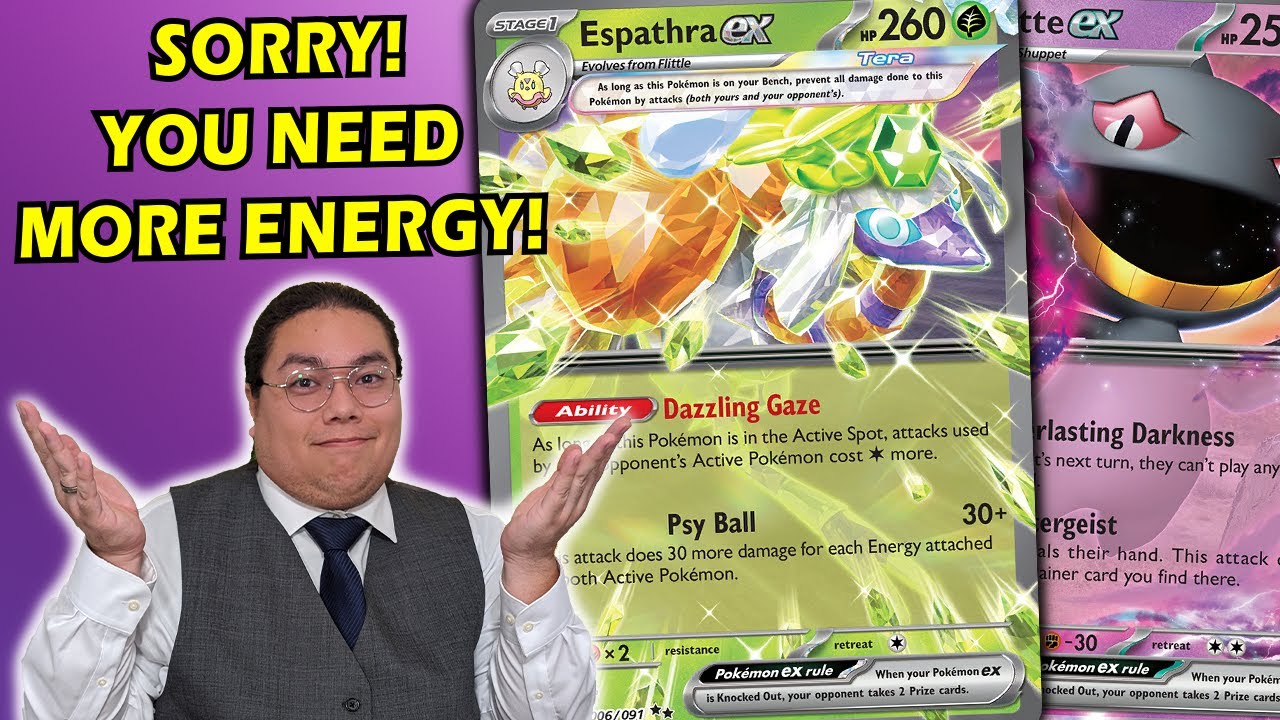 This Espathra ex Deck is INSANELY Disruptive with Banette ex!