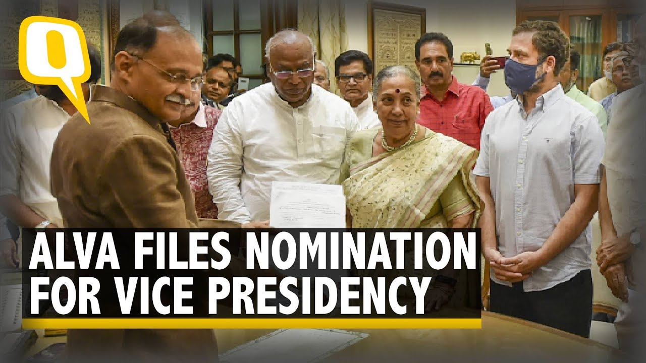 Vice President Election 2022: Opposition Candidate Margaret Alva Files Nomination | The Quint