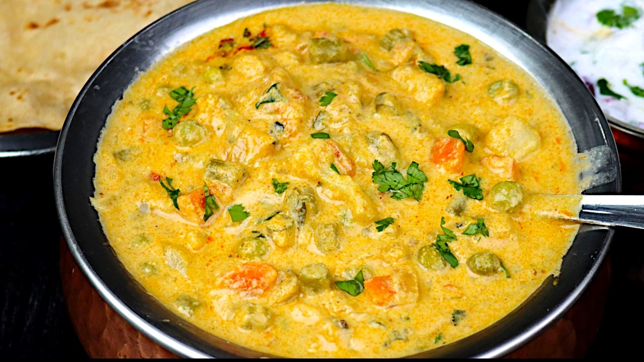 கல்யாண வீட்டு வெஜ் குருமா சுவையின் ரகசியம் இதுதான்! 🤫| veg kurma recipe in tamil | vegetable kurma