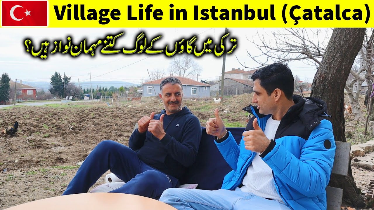 Village Life in Istanbul | Turkish People Village Hospitality