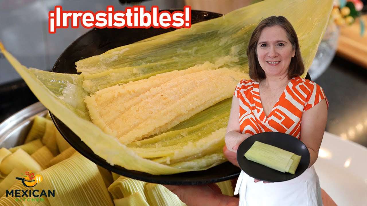 Tamales de Elote en Casa ¡No fallan!