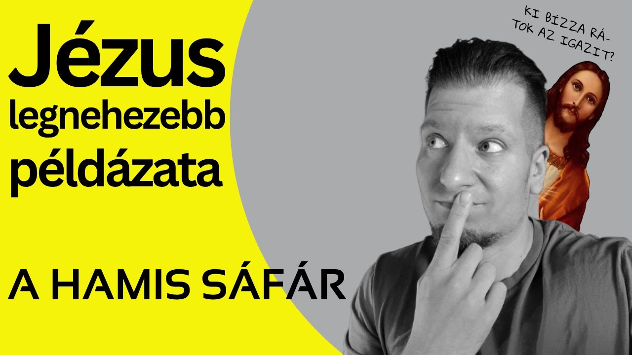Jézus legnehezebb példázata: A hamis sáfár (Evlelkész Podcast #81)