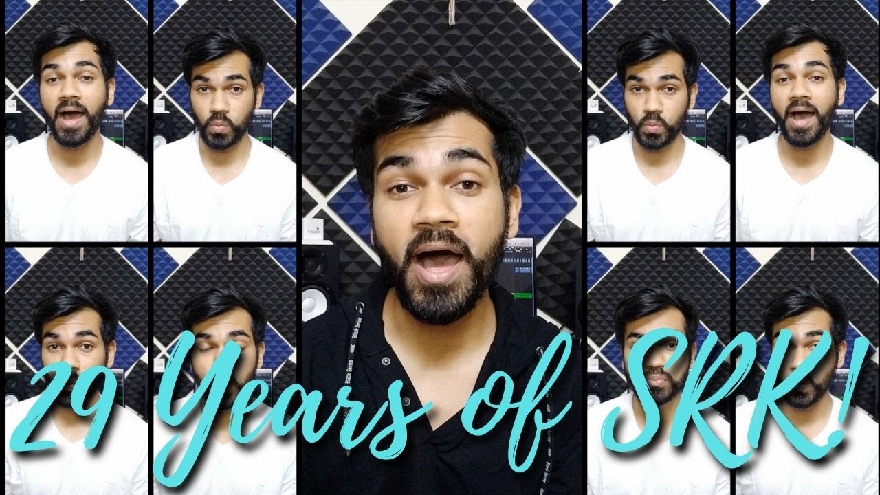 29 Years Of Shah Rukh Khan | Mashup | Kushal Mangal | 100% Vocals