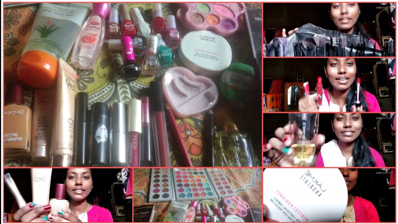 #Bengali volg.  My makeup collection.  আমার কিছু মেকআপের জিনিস তোমাদের দেখালাম 😊।