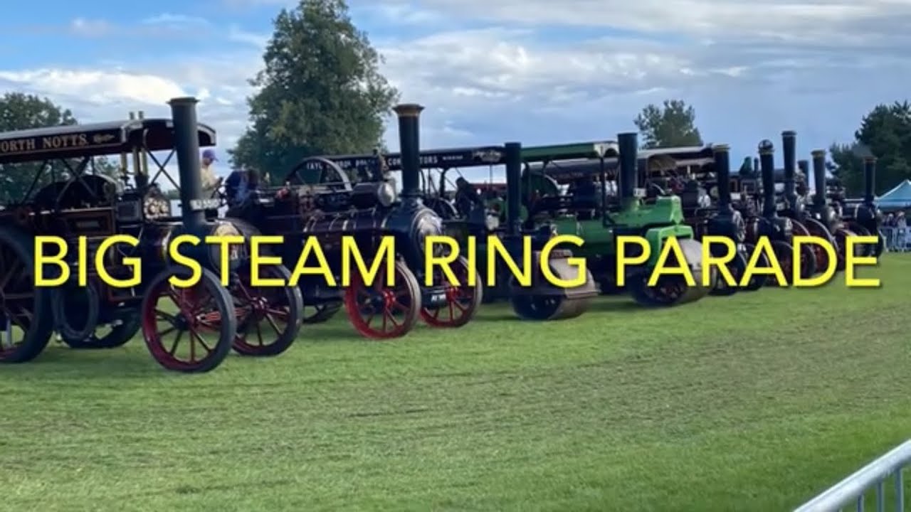 The big steam parade with commentary @ Bedfordshire steam rally 12/9/2025