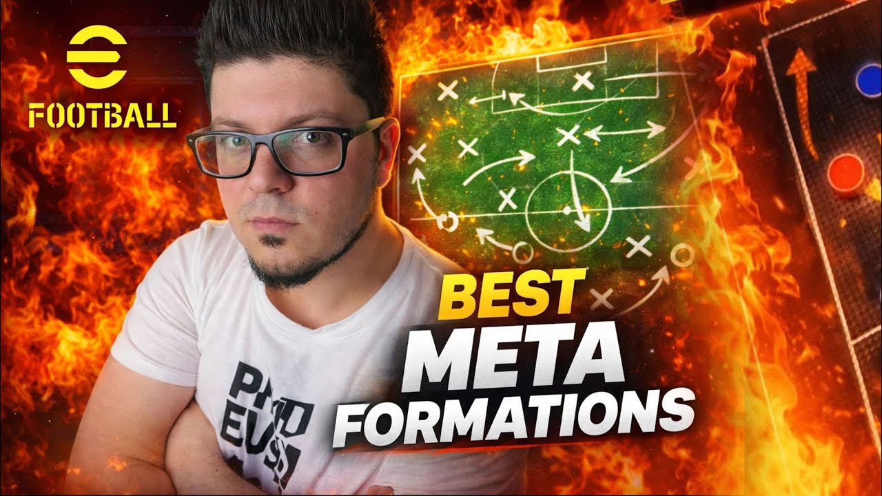eFootball Best Formations for each tactic