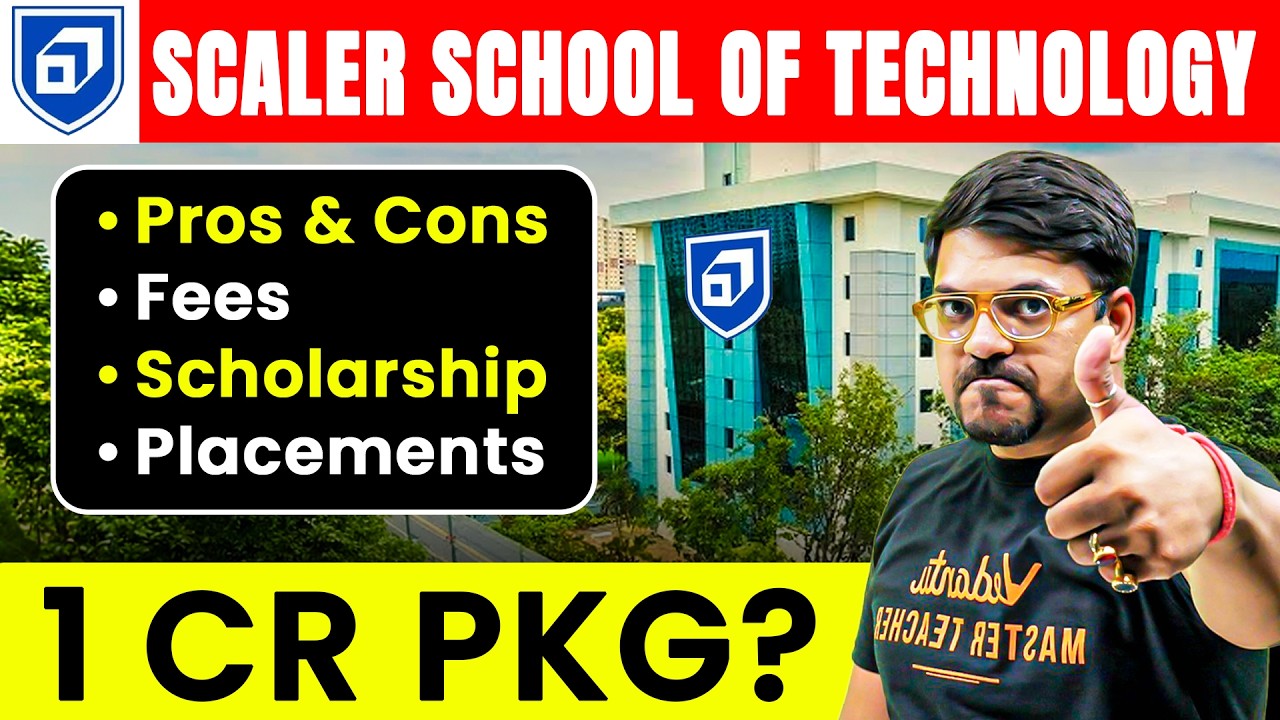 😱1 Crore Package ? All About Scaler School of Technology | Fees, Placement, Scholarship | Harsh Sir
