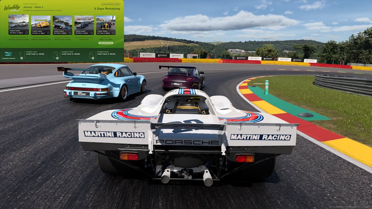 Gran Turismo 7 | Weekly Challenge | January - Week 5 | Porsche Cup