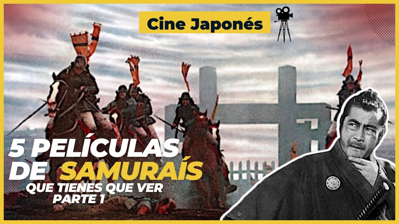 5 Alucinantes PELÍCULAS de SAMURAIS 📽  que no te puedes perder | Parte 1 