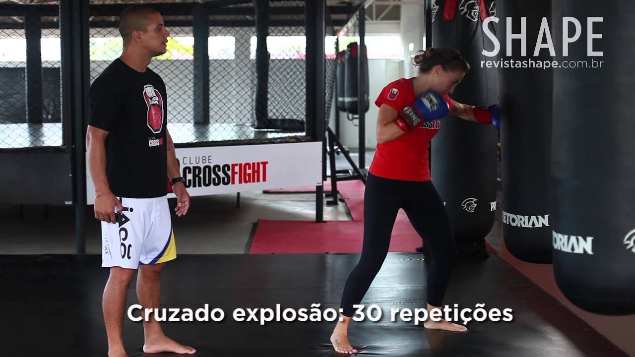 Treino de Cross Fight: perca até 1200 calorias com treino caseiro