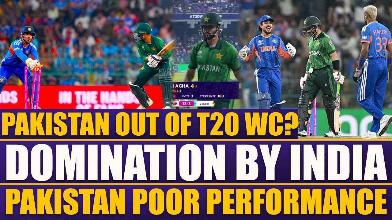 IND vs PAK | Pakistan’s Poor Performance, India in Total Control | Sports Round Up