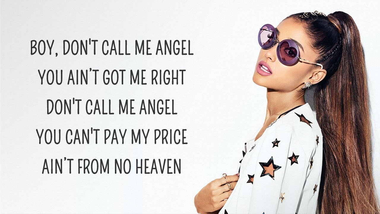 Ariana Grande - Don't Call Me Angel (Lyrics) feat. Miley Cyrus, Lana Del Rey