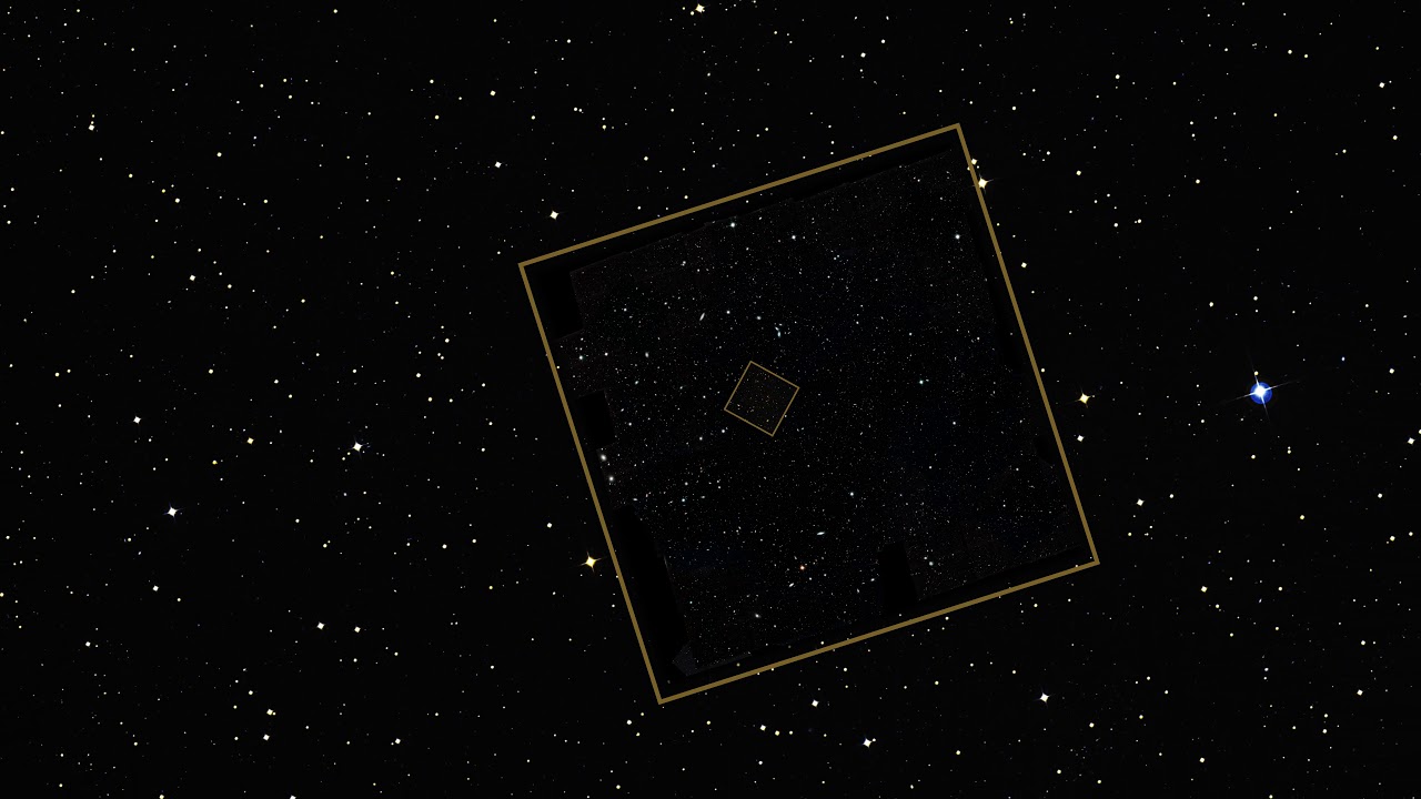 Hubble Legacy Field Zoom-Out