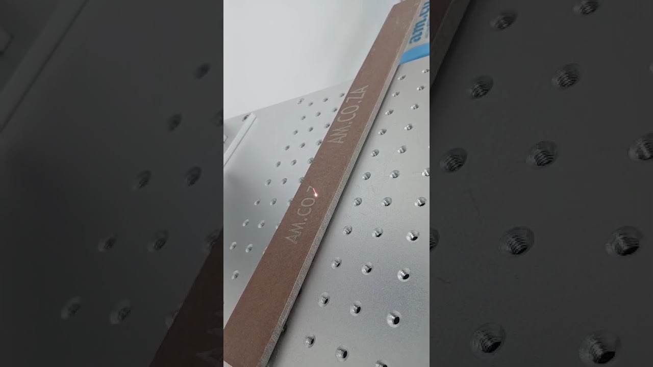 LLM-F20 20W Fibre Laser on Ceremic and Proclain Tiles