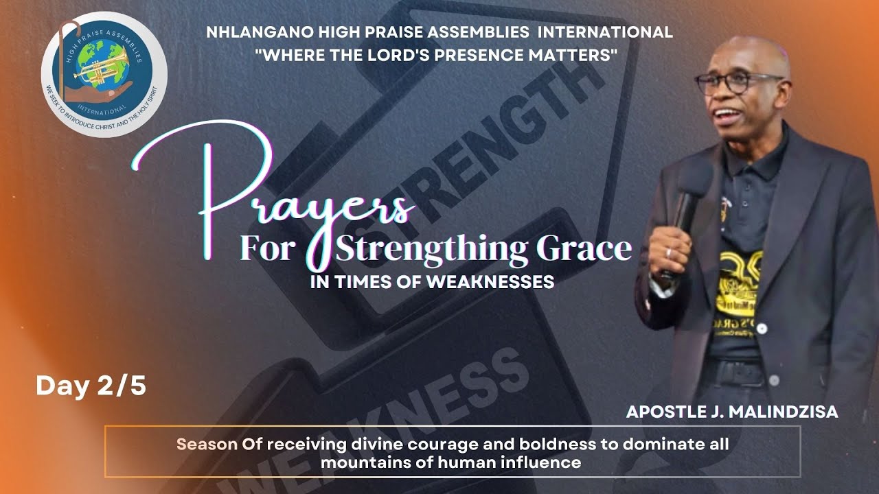Welcome To Day 2 of Our Special 5 Days of Prayer With Apostle Jethro Malindzisa