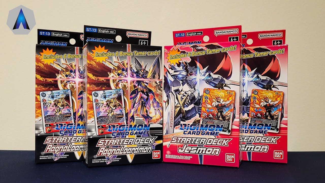 Battle of Jesmon VS RagnaLoardmon Starter Decks (ST12 VS ST13) ft.@Domics | Digimon Card Game