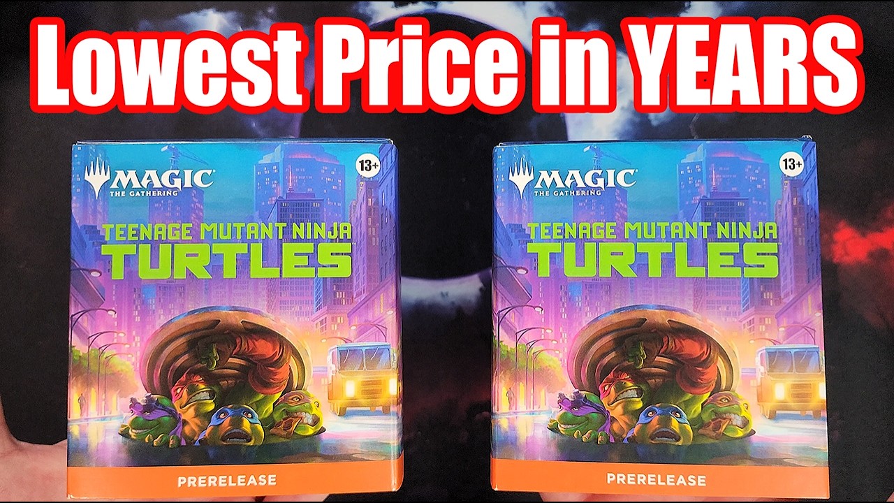Prerelease Kit Price Lowest in Years | TMNT