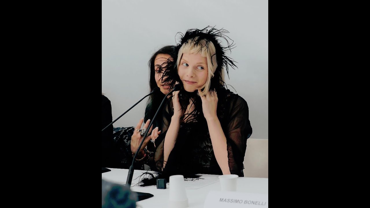 20230430 - AURORA - Primo Maggio Roma press conference in Italy (extract from IG)