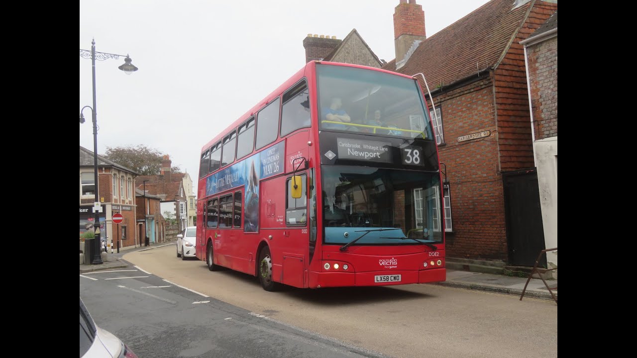 Southern Vectis - Route 38 full route (Newport circular)