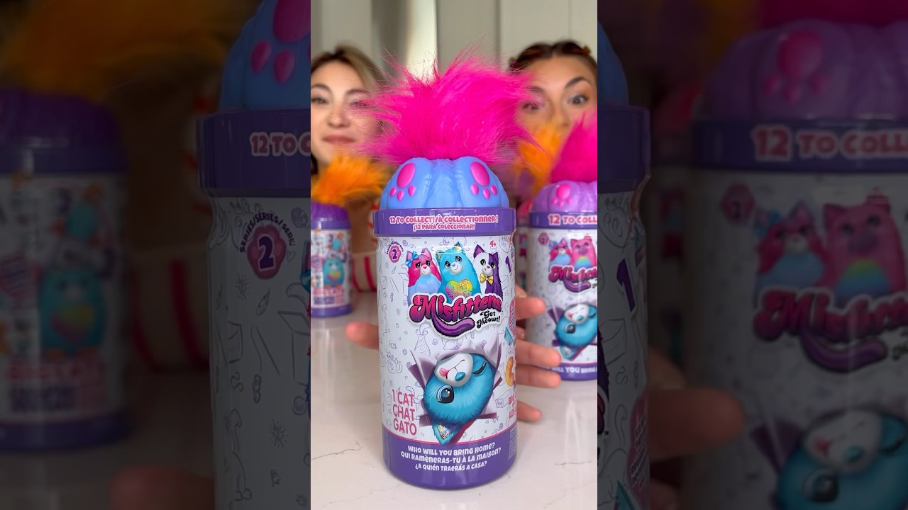 12 NEW paw-some Misfittens! Huggable & stylish Collect them all! Walmart & Amazon #misfittens ad