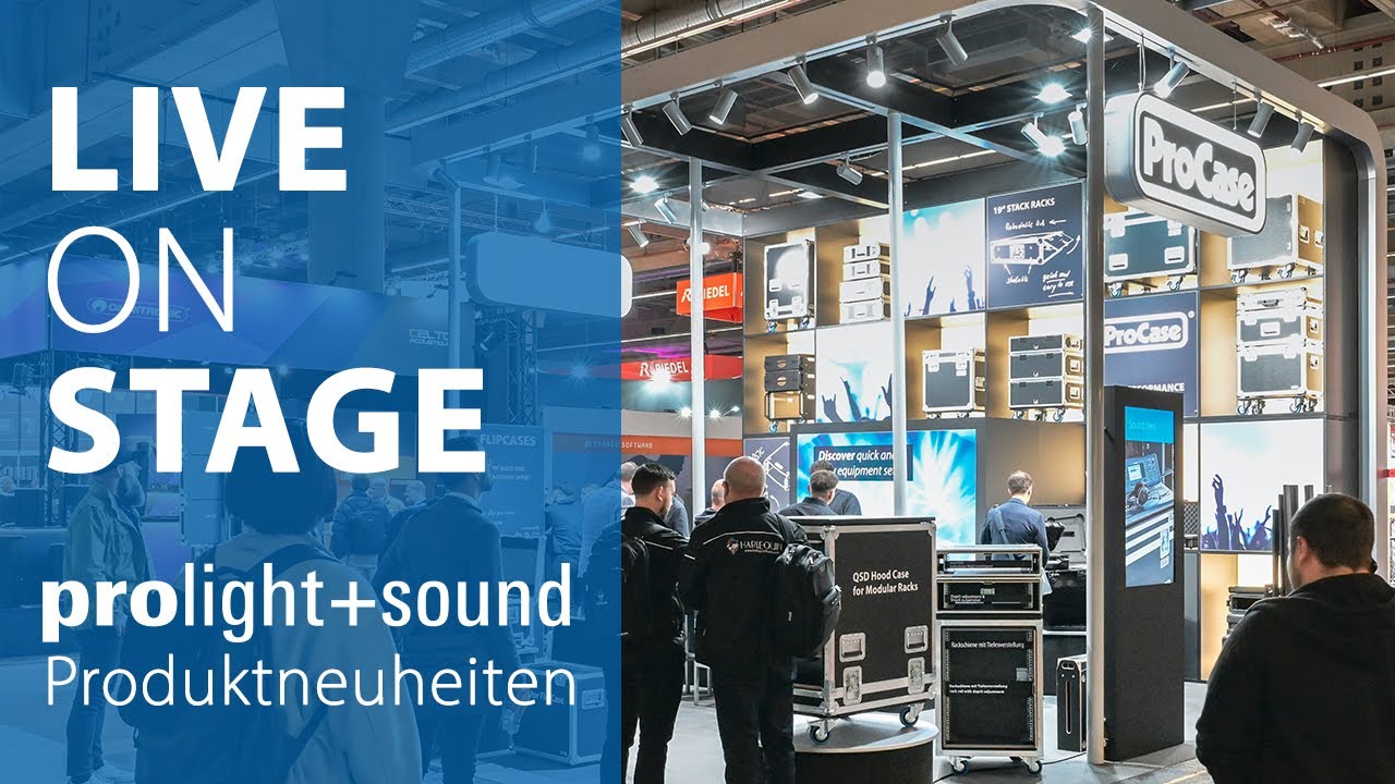 Prolight+Sound 2023 – QSD Haubencase und Neuheiten – ProCase