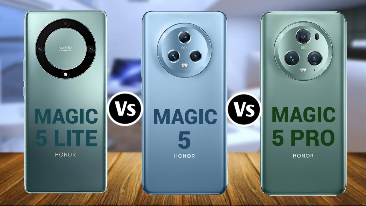Honor Magic 5 Lite Vs Honor Magic 5 Vs Honor Magic 5 Pro @theprtech