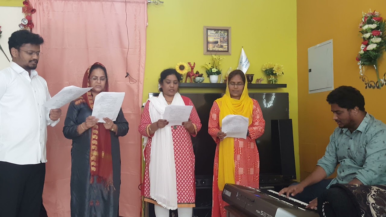 Sarva Chithambu Needenayyaa | Christian Song | wilson & St.John's Telugu church Dubai choir |