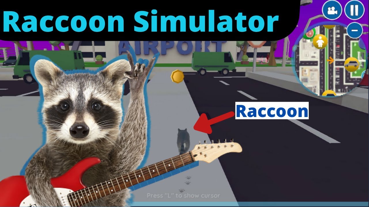 The life of a little raccoon (Raccoon Adventure  City Simulator 3D)