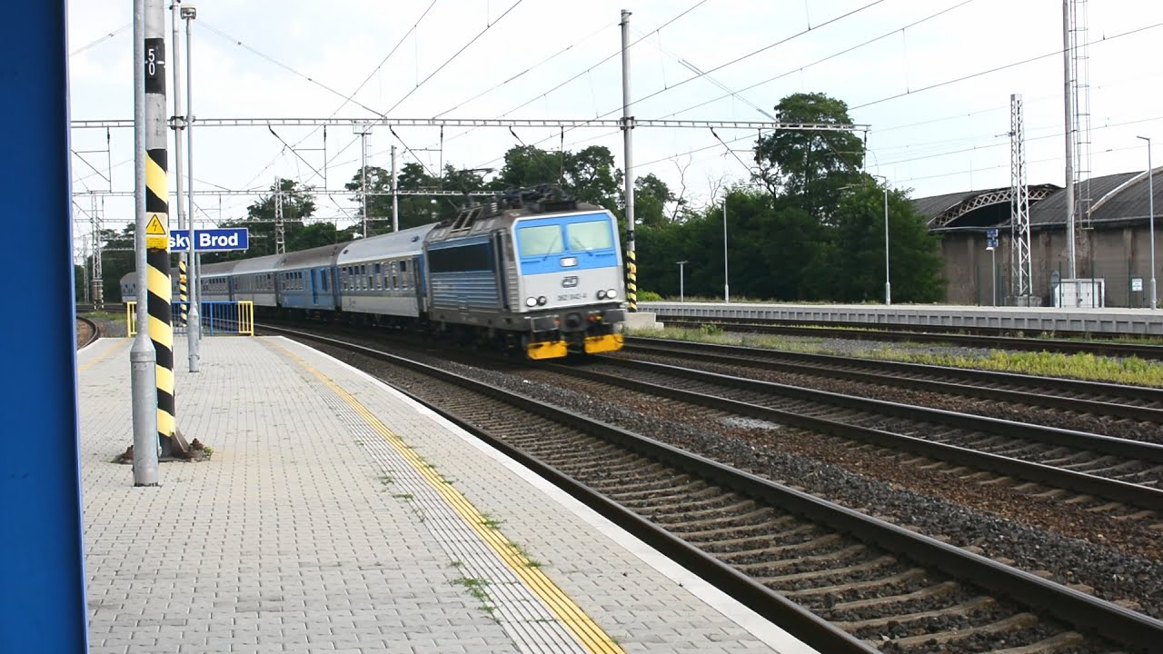 Vlaky - Český Brod - 11.8.2020