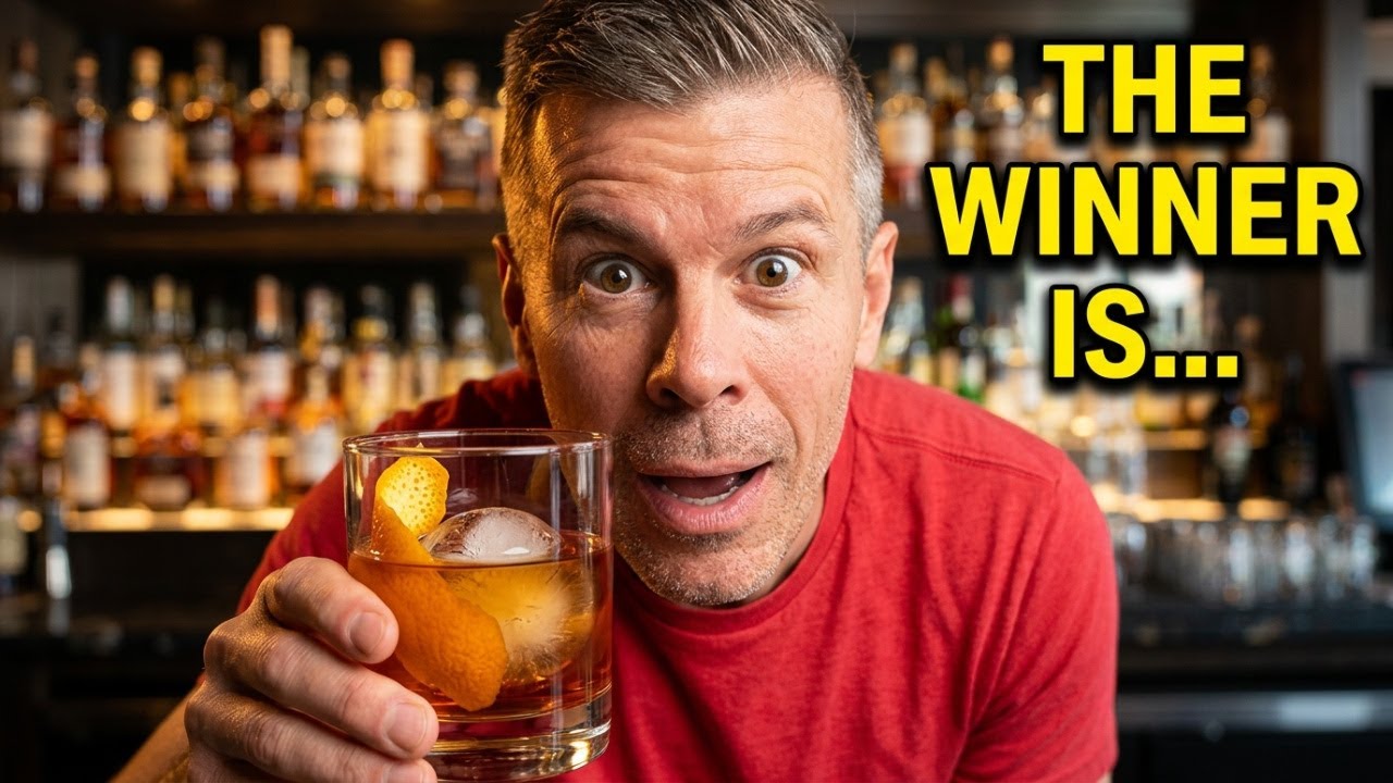 Unveiling the BEST Old Fashioned Cocktail Champion!