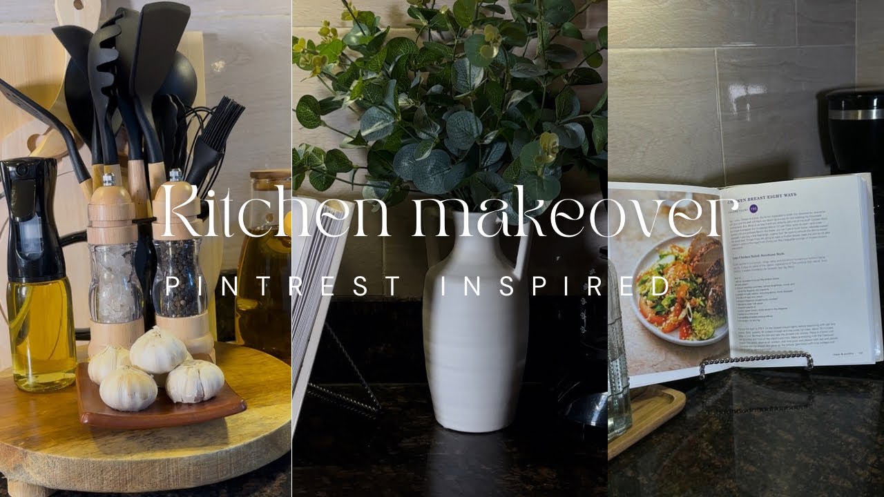 KITCHEN MAKEOVER/UPDATE, PInterest Inspired on abudget in Kampala Uganda🇺🇬 #kitchenmakeover #uganda