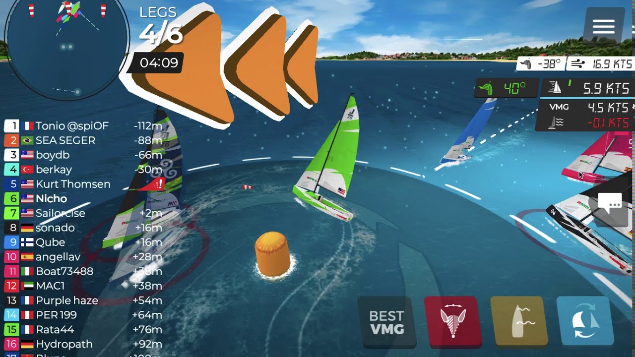 J/70 Race | Racing Sailboats Virtually