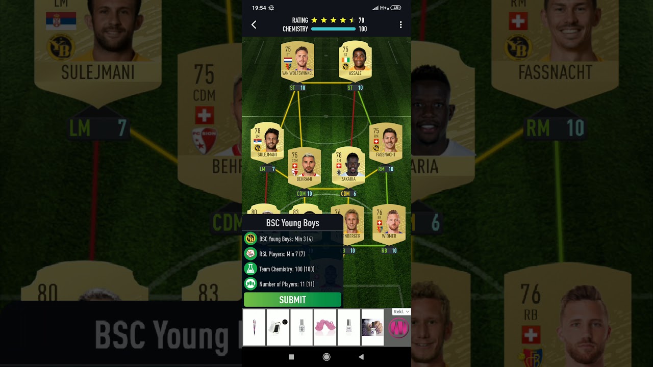 PACYBITS SBC FUT 20 JOSEF MARTINEZ Easy Solution
