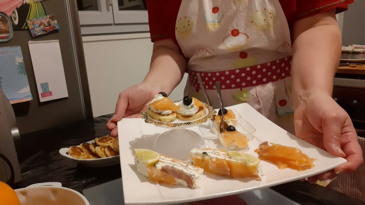 mille feuilles de saumon et blinis/ 2 recettes hyper simple et rapide pour épater tout le monde
