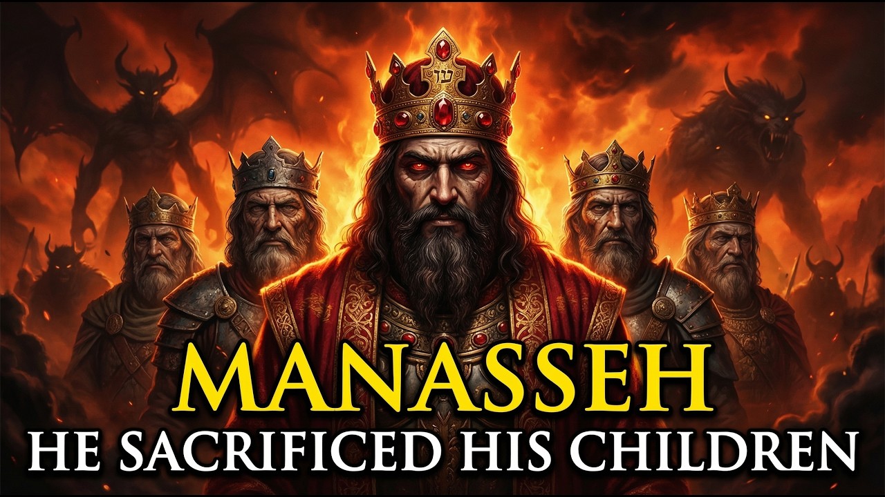 Manasseh - The Wicked King Who Killed the Prophet Isaiah and Sacrificed His Own Children