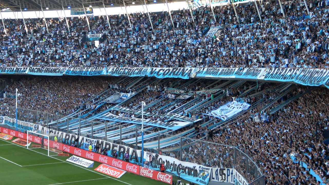 Soy de Racing de pendejo, le doy gracias a mi viejo - Racing 3 - 2 River - Liga Profesional.