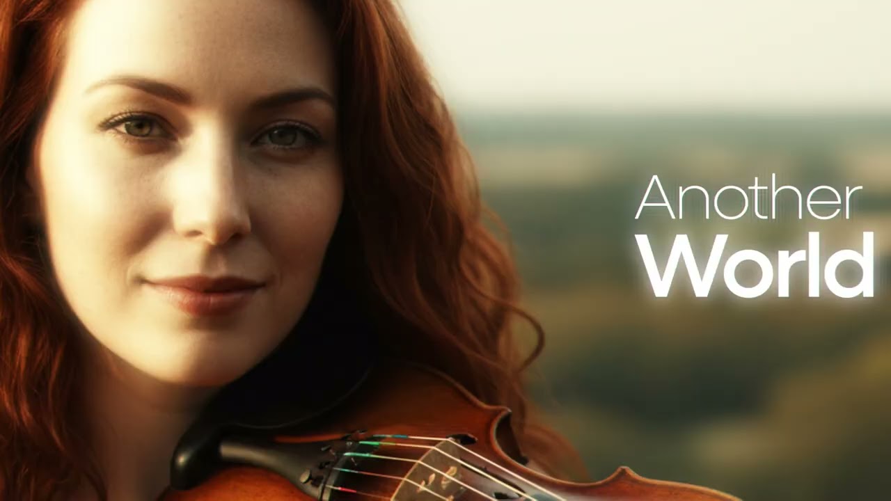Serene Violin Performance Outdoors 