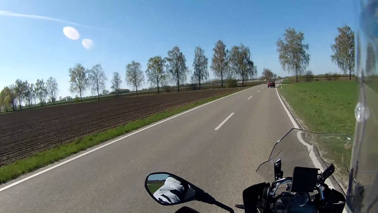 Sound test with akrapovic exhaust  in new BMW 1200 GS LC Slip-On Line (Titanium)